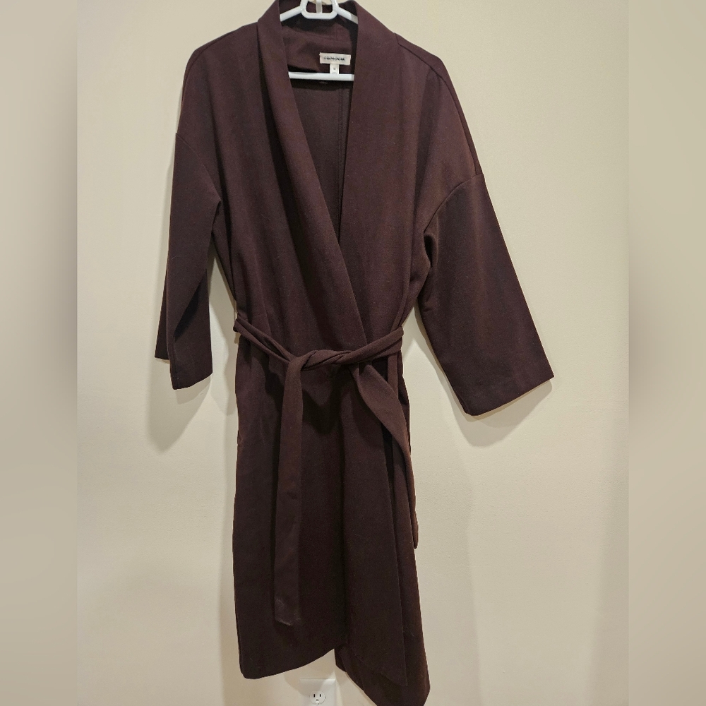 Prologue Dark Brown/Burgundy Kimono Size M